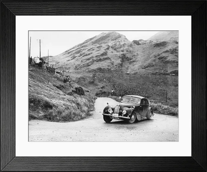 Framed Print : 1952 Bristol 400. RAC Rally L.Potter Framed Print : 1952 Bristol 400. RAC Rally L.Potter
