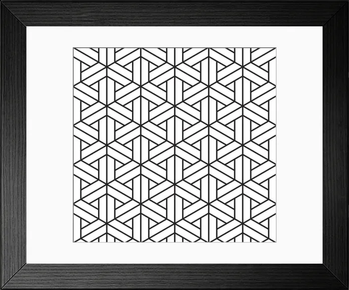 Framed Print : Beautiful Seamless pattern japanese shoji kumiko, great design for any purposes. Japanese pattern background vector. Japanese traditional wall, shoji Framed Print : Beautiful Seamless pattern japanese shoji kumiko, great design for any purposes. Japanese pattern background vector. Japanese traditional wall, shoji