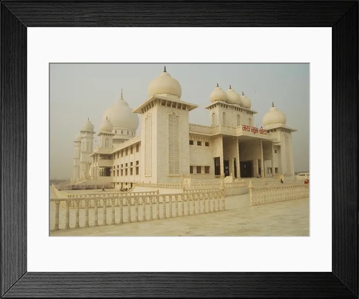 Framed Print : Jai Gurudev Mandir, Mathura, Uttar Pradesh, India Framed Print : Jai Gurudev Mandir, Mathura, Uttar Pradesh, India
