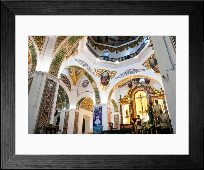 Framed Print : Interior, Metropolitan Cathedral of St. John the Evangelist, Naga City, Camarines Sur, Bicol, Philippines Framed Print : Interior, Metropolitan Cathedral of St. John the Evangelist, Naga City, Camarines Sur, Bicol, Philippines