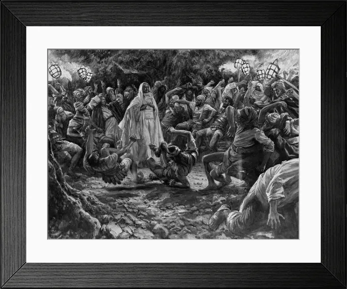 Framed Print : The Guards Falling Backwards (Les gardes tombant à la renverse) James Tissot (French, 1836-1902) Framed Print : The Guards Falling Backwards (Les gardes tombant à la renverse) James Tissot (French, 1836-1902)