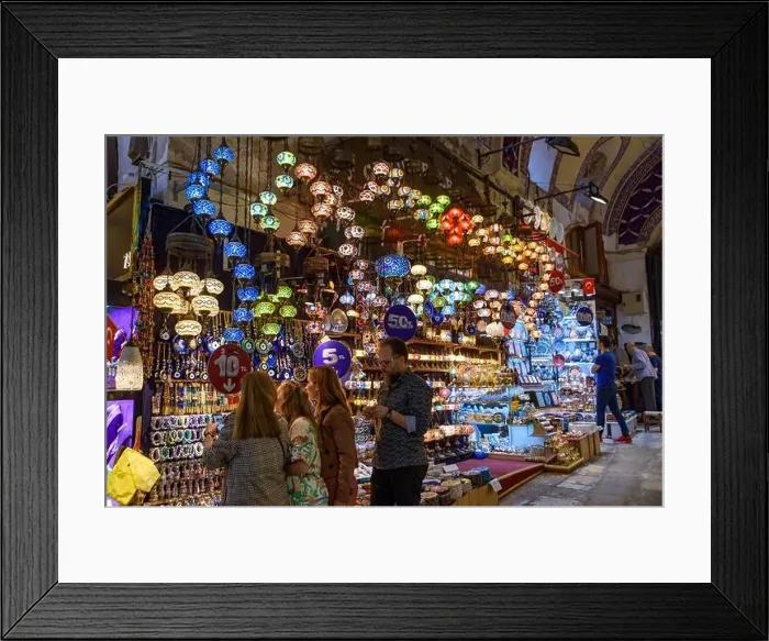 Framed Print : Turkish mosaic lamp / Ottoman light shops inside Grand Bazaar in Istanbul, Turkey, one of the largest and oldest covered markets in the world Framed Print : Turkish mosaic lamp / Ottoman light shops inside Grand Bazaar in Istanbul, Turkey, one of the largest and oldest covered markets in the world