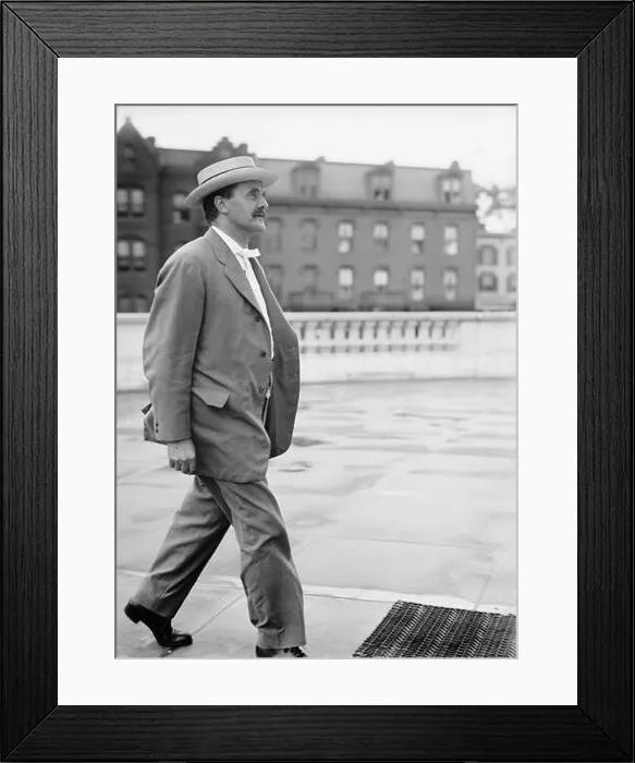 Framed Print : Norris, George William, Rep. from Nebraska, 1903-1913; Senator, 1913-. Snap, 1913 Framed Print : Norris, George William, Rep. from Nebraska, 1903-1913; Senator, 1913-. Snap, 1913