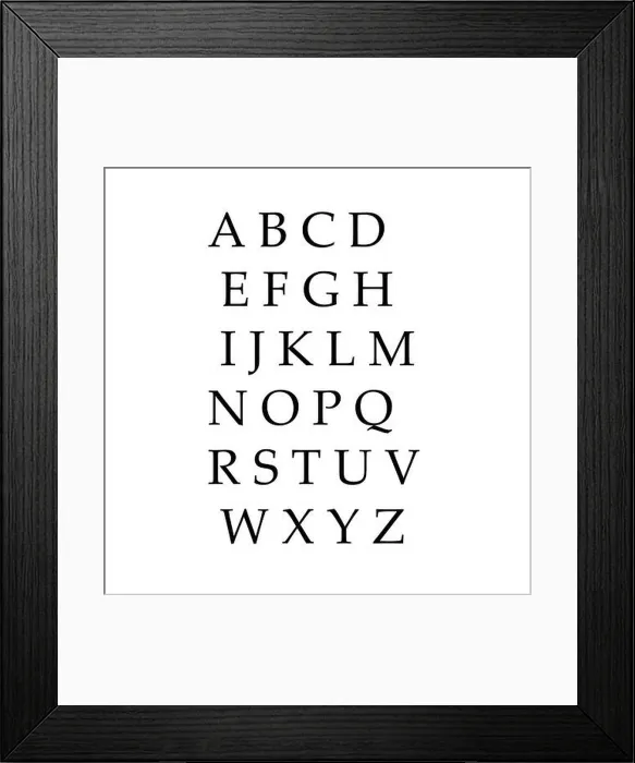 Framed Print : Alphabets letter font set. Numbers colourful set in normal style. Vector elements illustration template for web design card. Sticker icon Framed Print : Alphabets letter font set. Numbers colourful set in normal style. Vector elements illustration template for web design card. Sticker icon