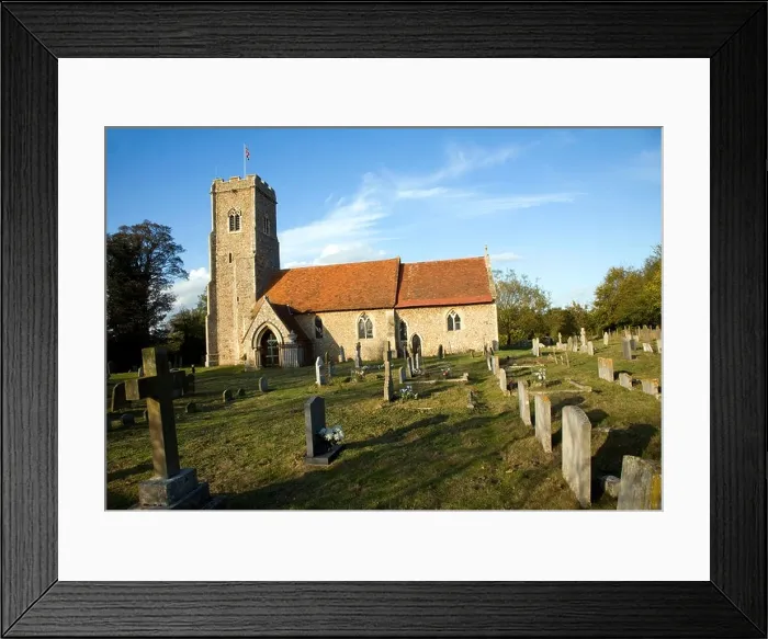Framed Print : St Margaret's church Shottisham Suffolk England Framed Print : St Margaret's church Shottisham Suffolk England