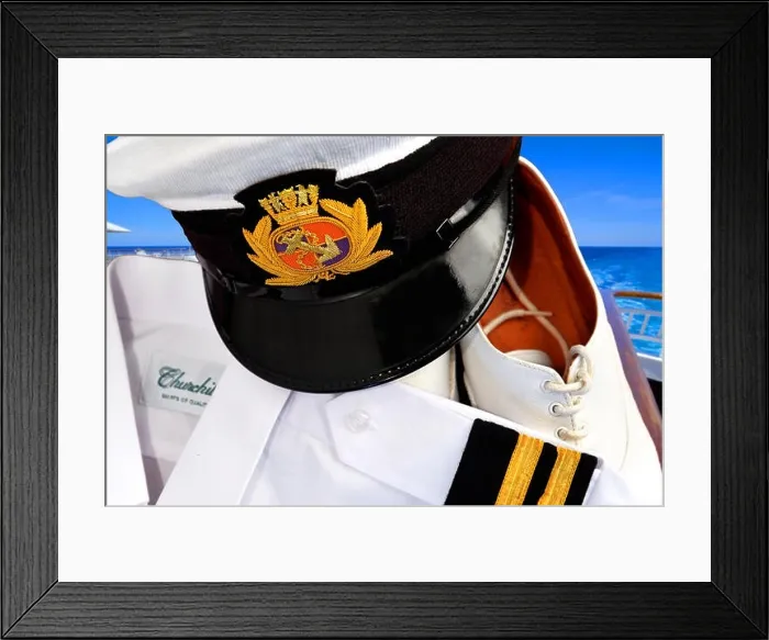 Framed Print : Merchant Navy dress uniforms Framed Print : Merchant Navy dress uniforms