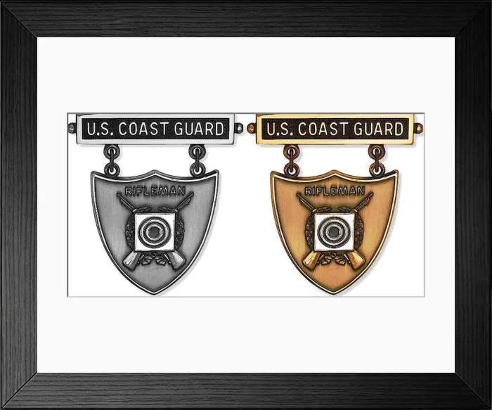 Framed Print : Tuxpi photo editor: http: / / www.tuxpi.com Coast Guard Rifleman EIC Badge Framed Print : Tuxpi photo editor: http: / / www.tuxpi.com Coast Guard Rifleman EIC Badge