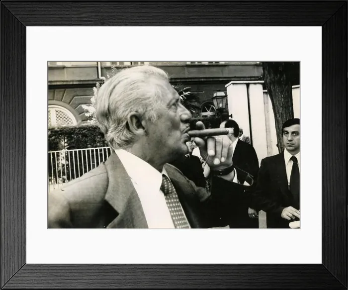 Framed Print : Italian police officer Emilio Santillo, 1970s Framed Print : Italian police officer Emilio Santillo, 1970s