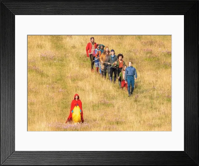 Framed Print : Filming of the live version of Snow White and the Seven dwarfs Framed Print : Filming of the live version of Snow White and the Seven dwarfs