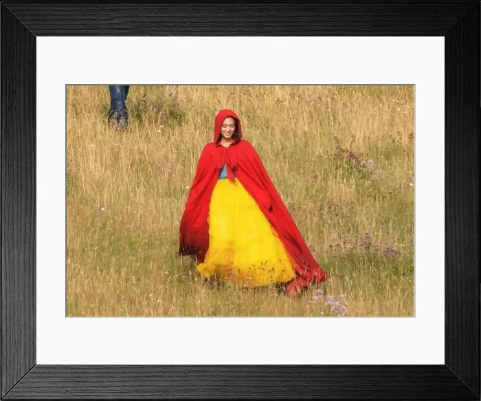 Framed Print : Filming of the live version of Snow White and the Seven dwarfs Framed Print : Filming of the live version of Snow White and the Seven dwarfs