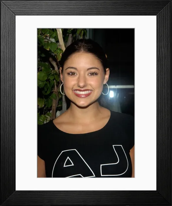 Framed Print : LOS ANGELES, CA. February 05, 2004: Singer STACIE ORRICO at party at Emporio Armani, Beverly Hills Framed Print : LOS ANGELES, CA. February 05, 2004: Singer STACIE ORRICO at party at Emporio Armani, Beverly Hills