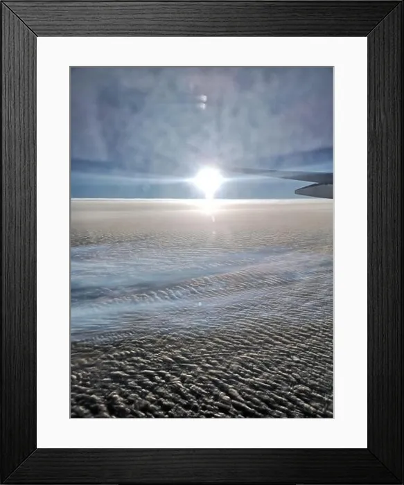 Framed Print : View from an Airplane window onto the mounatins of Iran Framed Print : View from an Airplane window onto the mounatins of Iran