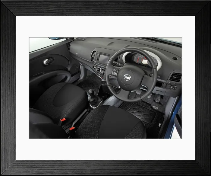 Framed Print : 2010 Nissan Micra Framed Print : 2010 Nissan Micra