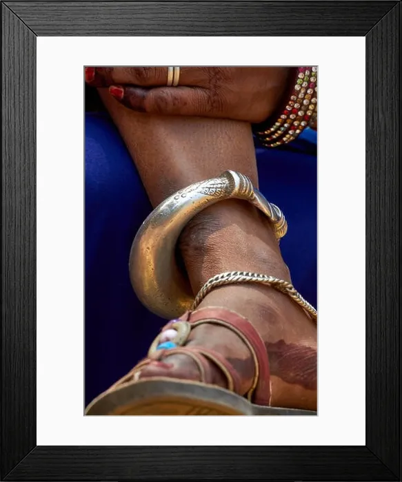 Framed Print : The worn feet of a Rajasthani village girl in Rajasthan, India Framed Print : The worn feet of a Rajasthani village girl in Rajasthan, India
