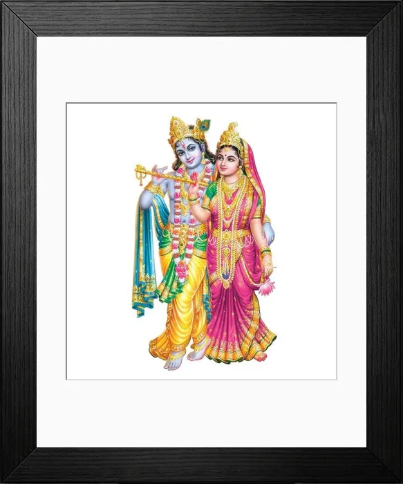 Framed Print : Indian God Radhakrishna, Indian Lord Krishna, Indian Mythological Image of Radhakrishna Framed Print : Indian God Radhakrishna, Indian Lord Krishna, Indian Mythological Image of Radhakrishna