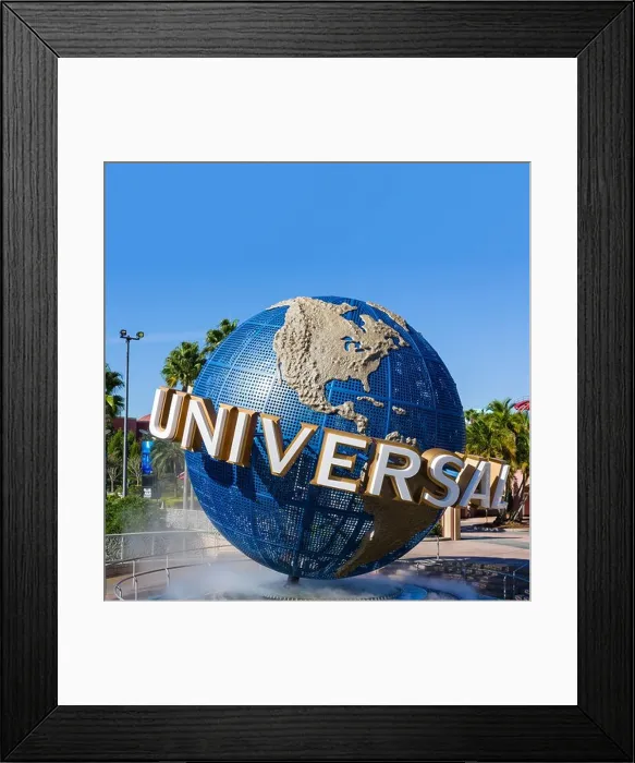 Framed Print : Globe at the entrance to Universal Studios attraction, Universal Orlando Resort, Orlando, Central Florida, USA Framed Print : Globe at the entrance to Universal Studios attraction, Universal Orlando Resort, Orlando, Central Florida, USA