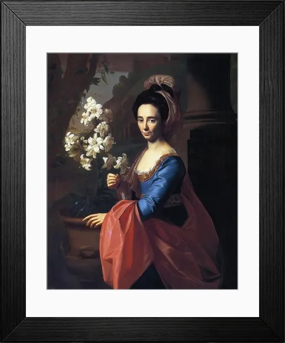 Framed Print : John Singleton Copley - Mrs Moses Gill Rebecc Boylston 1773 Framed Print : John Singleton Copley - Mrs Moses Gill Rebecc Boylston 1773