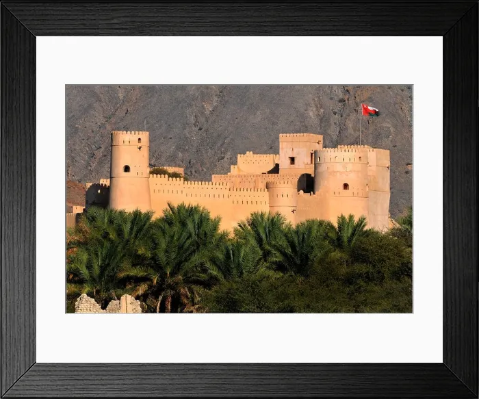 Framed Print : Nakhal Fort, Oman