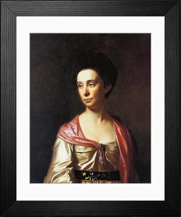 Framed Print : John Singleton Copley - Mrs Roger Morris Mary Philipse 1771 Framed Print : John Singleton Copley - Mrs Roger Morris Mary Philipse 1771