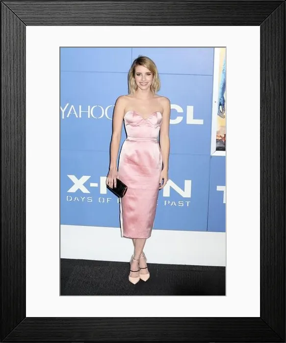 Framed Print : Emma Roberts attends the premiere of X-Men: Days Of Future Past at the Jacob Javitz Center in New York Framed Print : Emma Roberts attends the premiere of X-Men: Days Of Future Past at the Jacob Javitz Center in New York