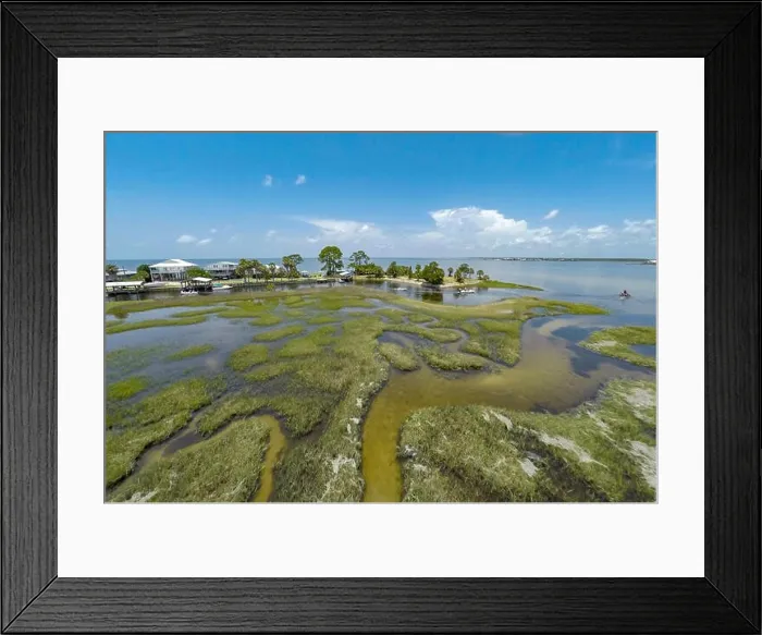 Framed Print : Dark Island, Big Bend Sea Grasses Aquatic Preserve, Florida Framed Print : Dark Island, Big Bend Sea Grasses Aquatic Preserve, Florida