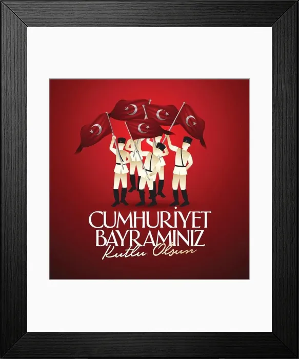 Framed Print : 29 ekim Cumhuriyet Bayrami. Translation: 29 october Republic Day Turkey and the National Day in Turkey, wishes card design. (TR: 29 Ekim Cumhuriyet Ba Framed Print : 29 ekim Cumhuriyet Bayrami. Translation: 29 october Republic Day Turkey and the National Day in Turkey, wishes card design. (TR: 29 Ekim Cumhuriyet Ba