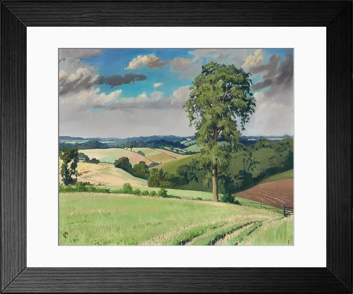 Framed Print : Codrington Isabel - Ash Tree Farm - British School - 19th Century Framed Print : Codrington Isabel - Ash Tree Farm - British School - 19th Century
