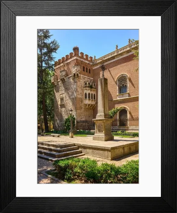 Framed Print : Archiepiscopal Palace of Alcala de Henares. Alcala de Henares, Region of Madrid, Spain Framed Print : Archiepiscopal Palace of Alcala de Henares. Alcala de Henares, Region of Madrid, Spain