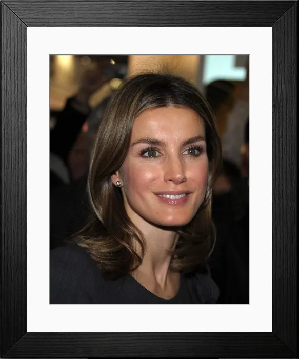 Framed Print : Letizia Princess of Asturias Framed Print : Letizia Princess of Asturias