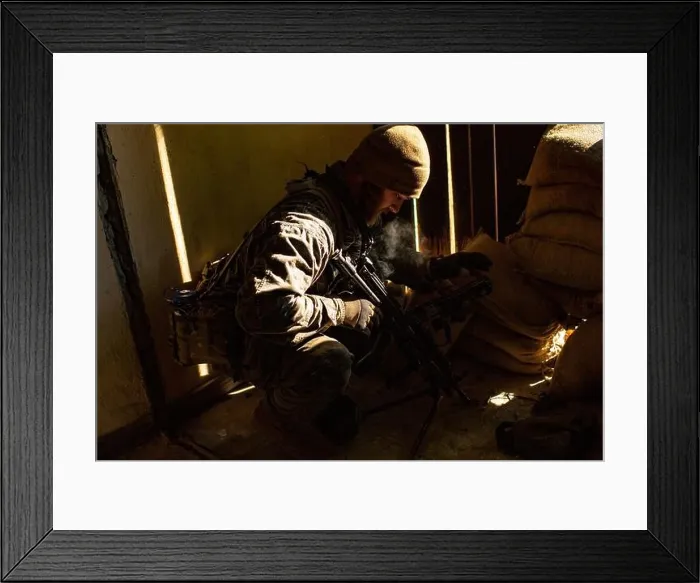 Framed Print : U.S. Army Pfc. Liam Kennedy, an infantryman assigned to 1st Battalion, 4th Infantry Regiment Framed Print : U.S. Army Pfc. Liam Kennedy, an infantryman assigned to 1st Battalion, 4th Infantry Regiment