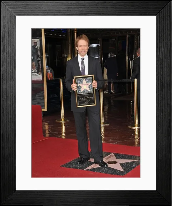 Framed Print : Jerry Bruckheimer - star at the Jerry Bruckheimer ceremony. Jerry Bruckheimer honored with a star on the Hollywood Walk of Fame - at El Capitan Framed Print : Jerry Bruckheimer - star at the Jerry Bruckheimer ceremony. Jerry Bruckheimer honored with a star on the Hollywood Walk of Fame - at El Capitan