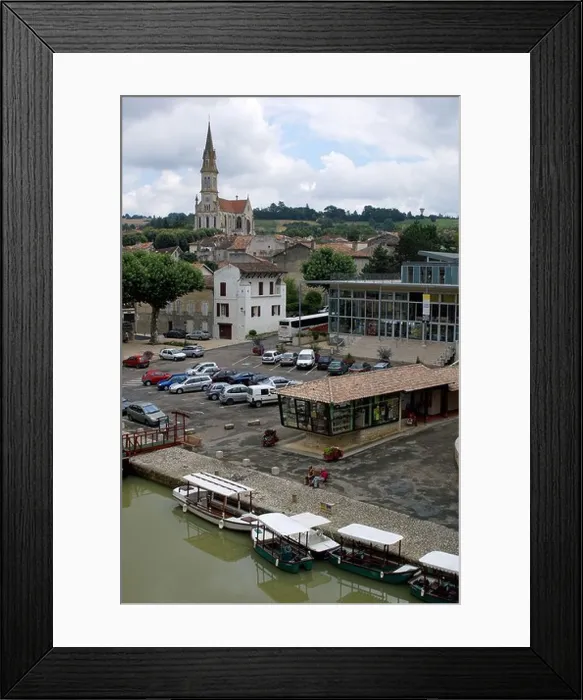 Framed Print : Nérac near Toulouse in South West France Framed Print : Nérac near Toulouse in South West France