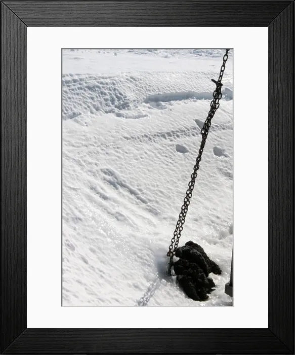 Framed Print : Chain, Etna covered by snow - Sicily Framed Print : Chain, Etna covered by snow - Sicily