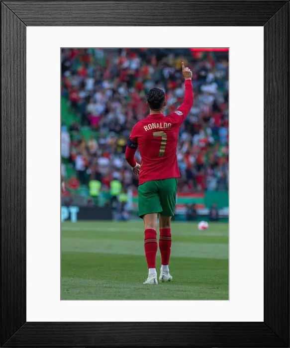 Framed Print : June 05, 2022. Lisbon, Portugal. Portugal's and Manchester United forward Cristiano Ronaldo (7) Framed Print : June 05, 2022. Lisbon, Portugal. Portugal's and Manchester United forward Cristiano Ronaldo (7)