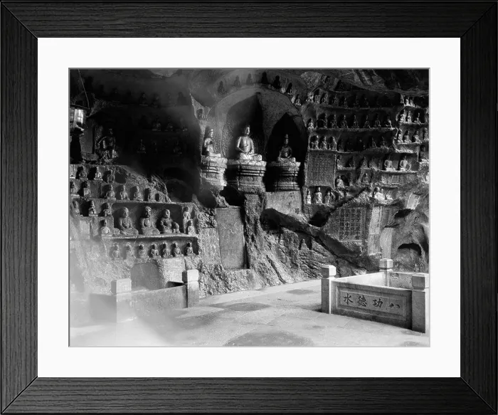 Framed Print : 1920s 1930s INTERIOR SCENE IN THE CAVE OF THE THOUSAND 1000 BUDDHAS HANGCHOW CHINA BUDDHIST RELIGION Framed Print : 1920s 1930s INTERIOR SCENE IN THE CAVE OF THE THOUSAND 1000 BUDDHAS HANGCHOW CHINA BUDDHIST RELIGION