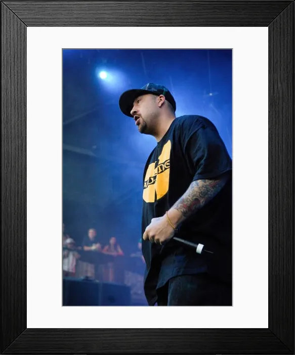 Framed Print : B Real Cypress Hill performs 2007 Rock Bells Festival San Bernardino, CA