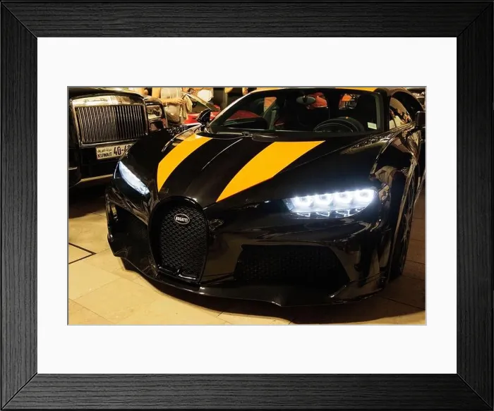 Framed Print : Bugatti Chiron pur sport 300+ in Monte Carlo, Monaco Framed Print : Bugatti Chiron pur sport 300+ in Monte Carlo, Monaco