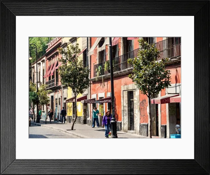 Framed Print : Mexico City, Mexican, Hispanic, historic Center Centre, Avenida Calle Isabel La Catolica, sidewalk, building, exterior outside, pedestrian MX180305030 Framed Print : Mexico City, Mexican, Hispanic, historic Center Centre, Avenida Calle Isabel La Catolica, sidewalk, building, exterior outside, pedestrian MX180305030