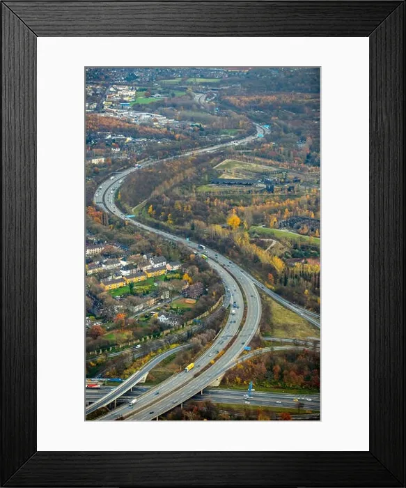 Framed Print : Ruhr area motorway, construction site A42 area Duisburg Hamborn, Duisburg, Ruhr area, North Rhine-Westphalia, Germany Framed Print : Ruhr area motorway, construction site A42 area Duisburg Hamborn, Duisburg, Ruhr area, North Rhine-Westphalia, Germany