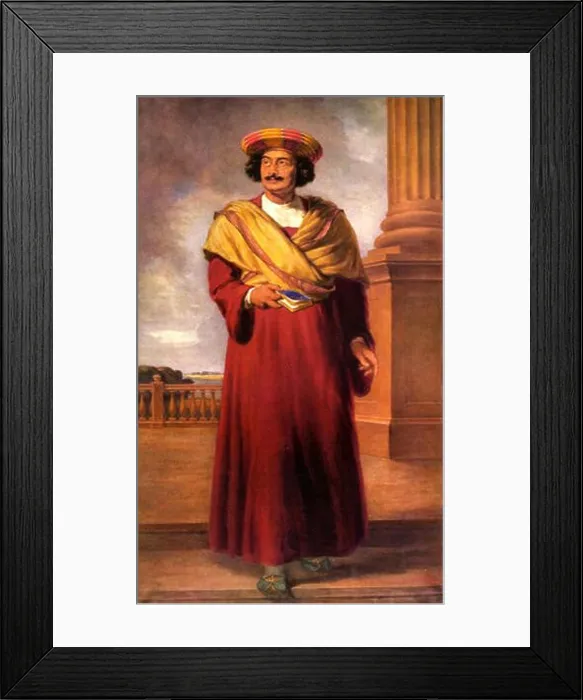 Framed Print : Raja Ram Mohan Roy Framed Print : Raja Ram Mohan Roy