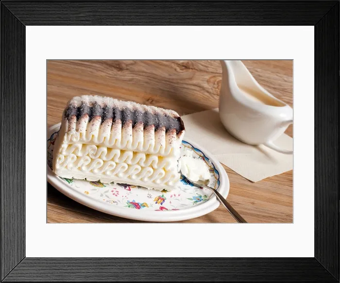 Framed Print : ice cake chocolate butter cream dessert piece roll big eating food ready meal treat table spoon gravy boat pattern nobody Framed Print : ice cake chocolate butter cream dessert piece roll big eating food ready meal treat table spoon gravy boat pattern nobody