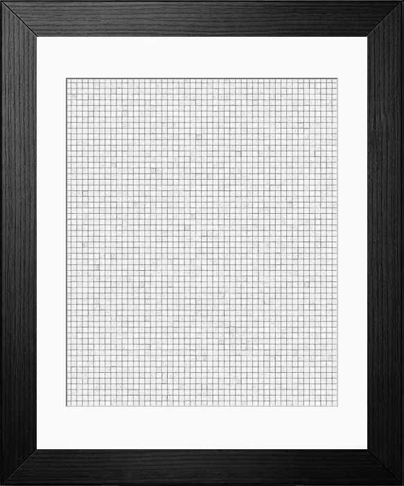 Framed Print : Graph paper with a consistent grid pattern used for drawing and mathematical calculations, background image Framed Print : Graph paper with a consistent grid pattern used for drawing and mathematical calculations, background image