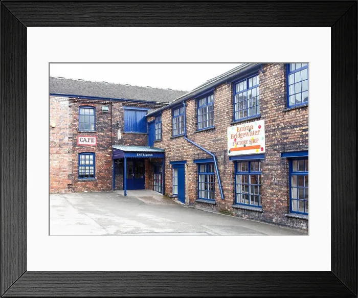 Framed Print : Emma Bridgewater pottery factory Stoke on Trent, North Staffordshire, England, UK Framed Print : Emma Bridgewater pottery factory Stoke on Trent, North Staffordshire, England, UK