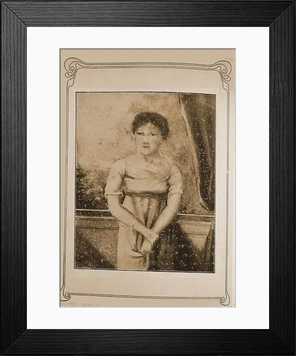 Framed Print : A portrait of Marjorie Fleming aka Marjory Fleming, by her friend Isa Keith. Marjorie was a child literary genius Marjory or Marjorie Framed Print : A portrait of Marjorie Fleming aka Marjory Fleming, by her friend Isa Keith. Marjorie was a child literary genius Marjory or Marjorie