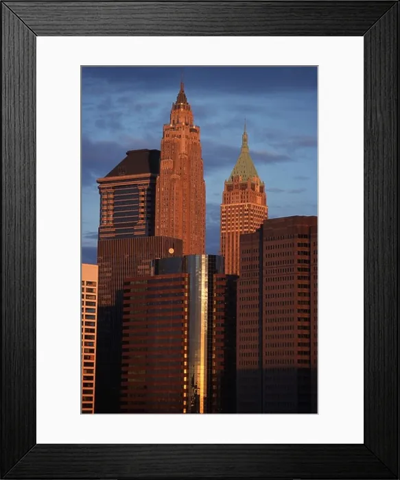 Framed Print : Blick von Brooklyn nach Downtown Manhattan mit Haeusern im Financial District JK 229 16 5 View of Downtown Manhattan Framed Print : Blick von Brooklyn nach Downtown Manhattan mit Haeusern im Financial District JK 229 16 5 View of Downtown Manhattan