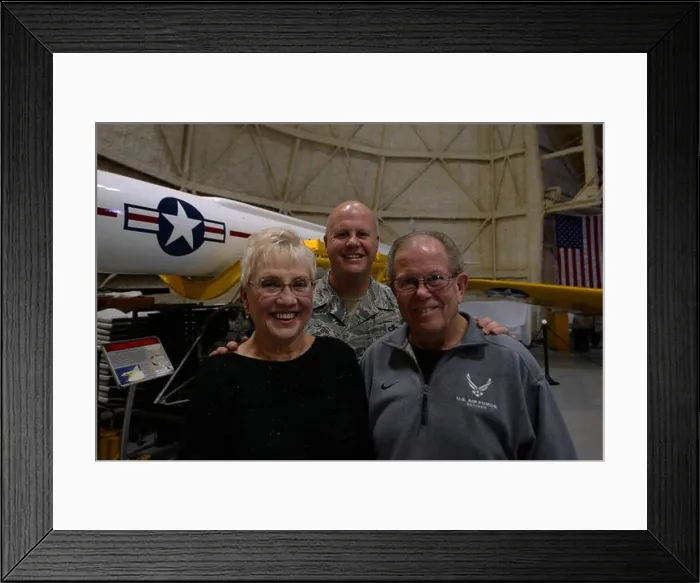 Framed Print : Senior Master Sgt. Ryan Carson and his family visited Rapid City, S.D. Dec. 29, 2016. Carson is the lead singer Framed Print : Senior Master Sgt. Ryan Carson and his family visited Rapid City, S.D. Dec. 29, 2016. Carson is the lead singer