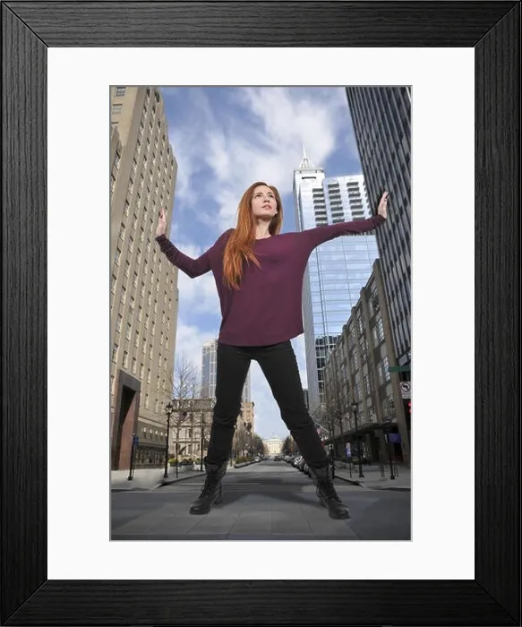 Framed Print : Beautiful Giant Woman Framed Print : Beautiful Giant Woman