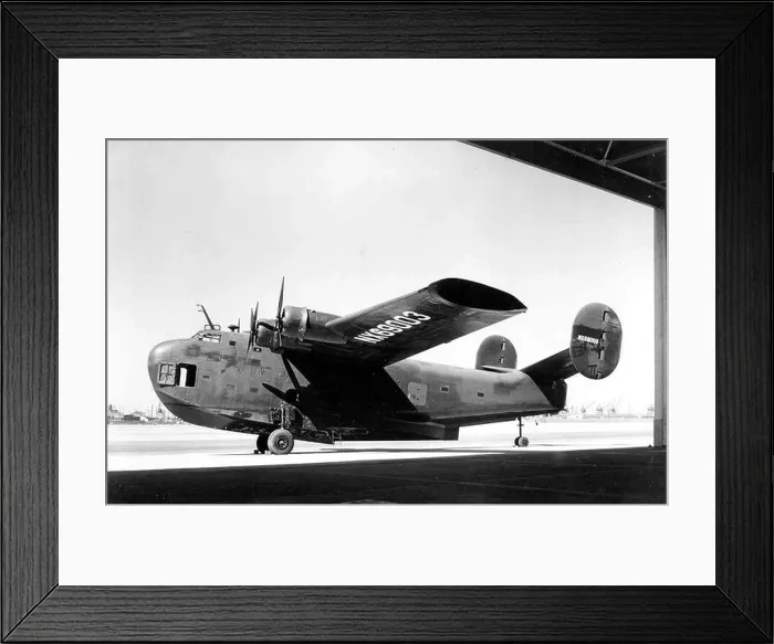 Framed Print : Consolidated PB2Y-5R Coronado while owned by Hughes Aircraft
