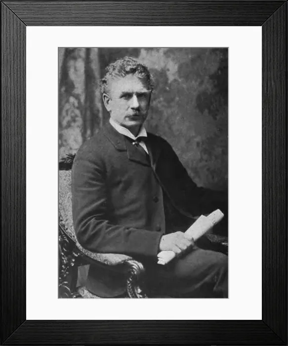 Framed Print : Portrait of Ambrose Bierce Framed Print : Portrait of Ambrose Bierce