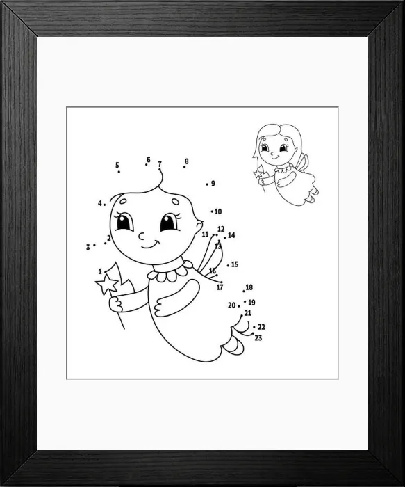 Framed Print : Dot to dot. Draw a line. Handwriting practice. Learning numbers for kids. Education developing worksheet. Activity coloring page. Game for toddler. Is Framed Print : Dot to dot. Draw a line. Handwriting practice. Learning numbers for kids. Education developing worksheet. Activity coloring page. Game for toddler. Is